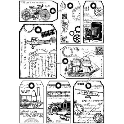 Crafty Individuals Rubber Stamps - It's A Man's World
